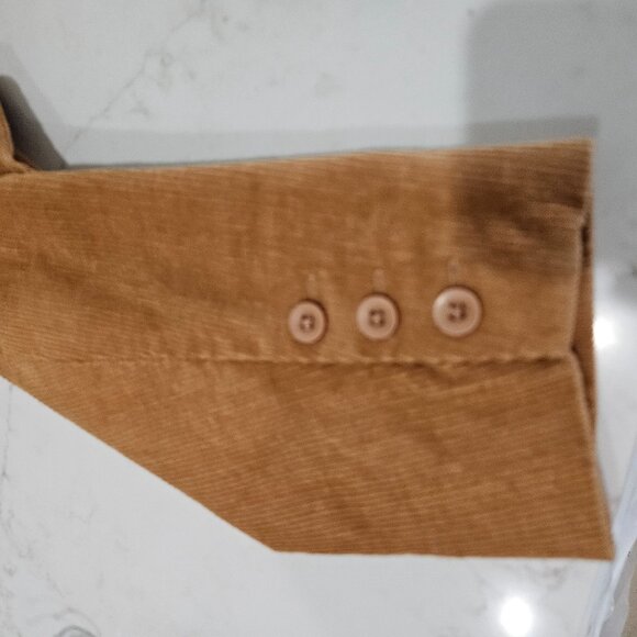 Denim&Co Tan Corduroy Blazer - Picture 5 of 11
